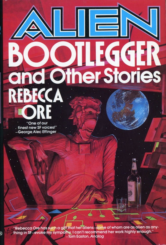 (#93542) ALIEN BOOTLEGGER AND OTHER STORIES. Rebecca Ore, Rebecca Bard Brown.