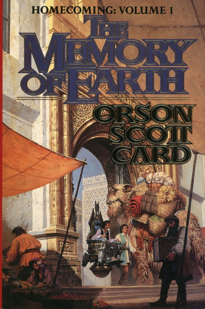 (#94142) THE MEMORY OF EARTH. Orson Scott Card.