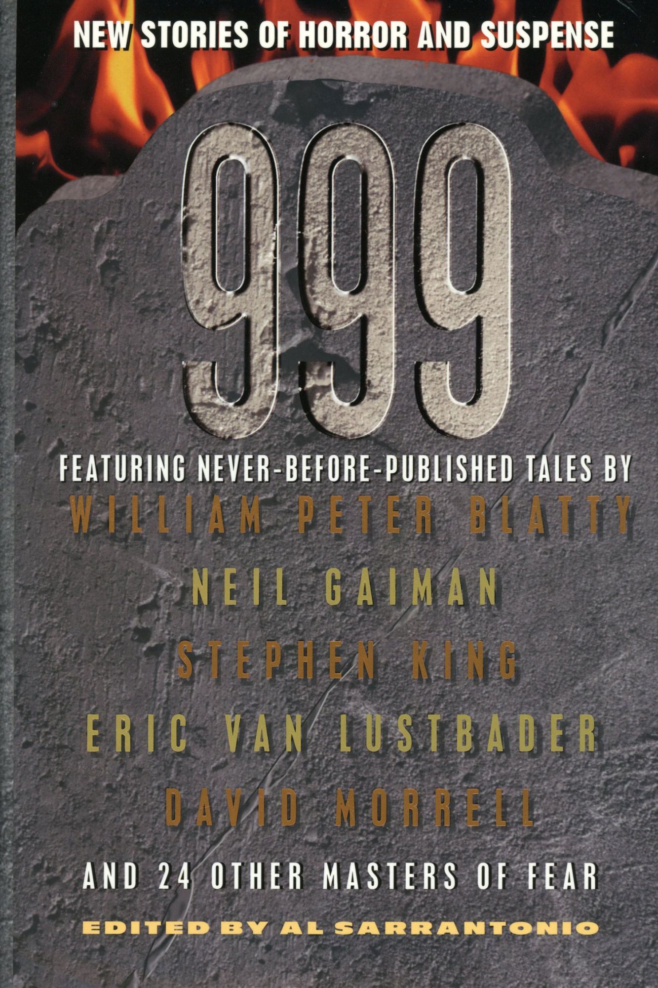 999: NEW STORIES OF HORROR AND SUSPENSE | Al Sarrantonio | First edition