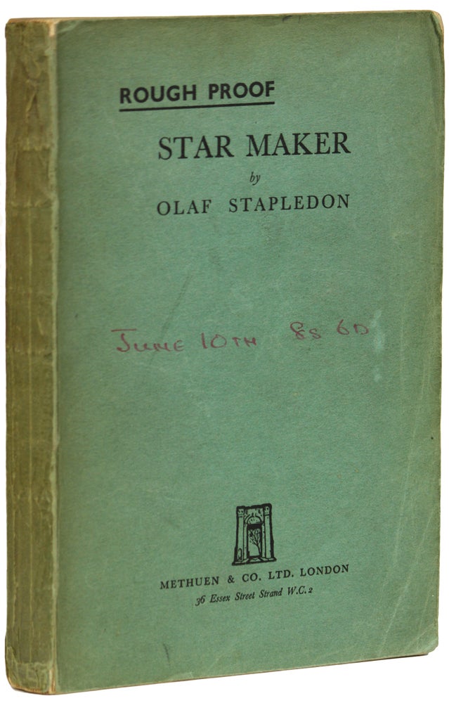 (#95773) STAR MAKER. William Olaf Stapledon.